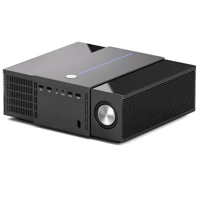 [EU Direct] Ultimea Apollo P60 LCD Smart Projector 900 ANSI Lumens 4K Supported Video Portable Projector with Dual Bass Speakers WiFi6+BT HDR10 Auto Algorithm Home Theater