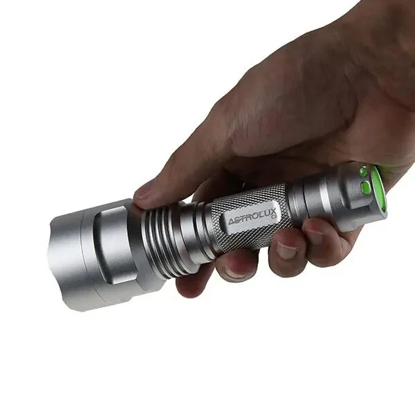 Astrolux® C8 SST40 2200LM 7/4modes A6 Driver Tactical LED Flashlight + 1Pcs Astrolux® E1825 2500mAh 18A 3.7V 18650 Li-ion Battery, Long Thrower 18650 Mini Torch