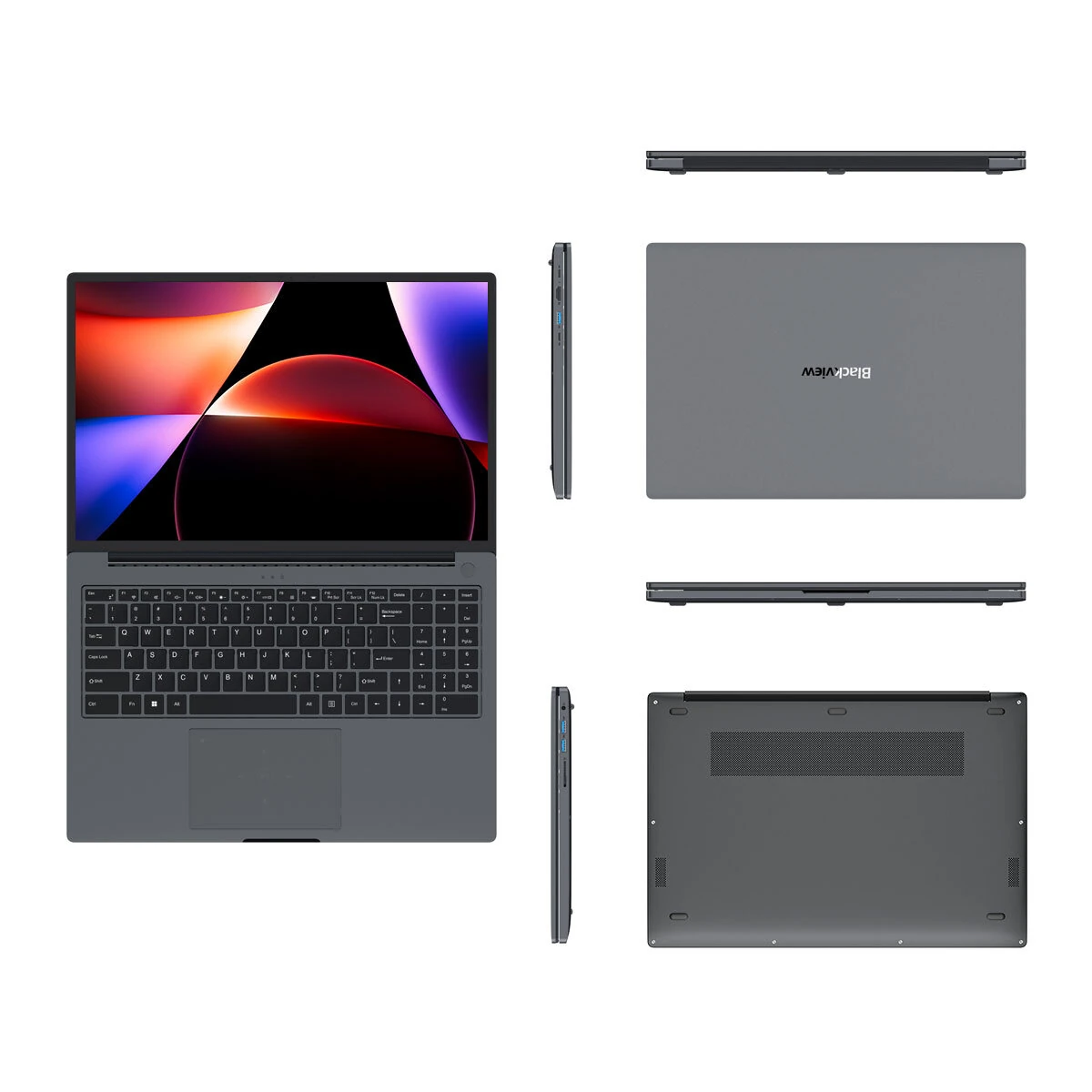 Blackview AceBook 12 16 Inch Laptop Intel Core i5-1030NG7 Quad Core 16GB DDR4 512GB SSD Windows 11 Pro WIFI5 57Wh Battery Fingerprint Unlock Backlight Narrow Bezel Notebook