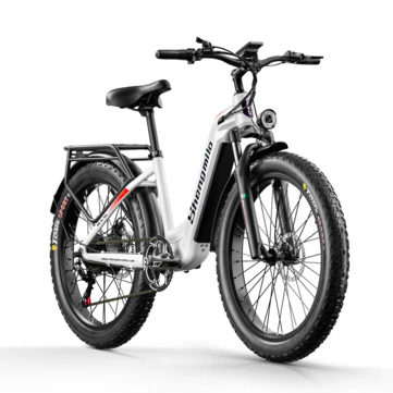 [EU Direct] SHENGMILO MX06 Electric Bike 48V 17.5AH SamsungCell Battery 500W Motors Recommended Top Speed 25KM/H 26inches Tires 60-90KM Max Mileage 150KG Max Load Electric Bicycle