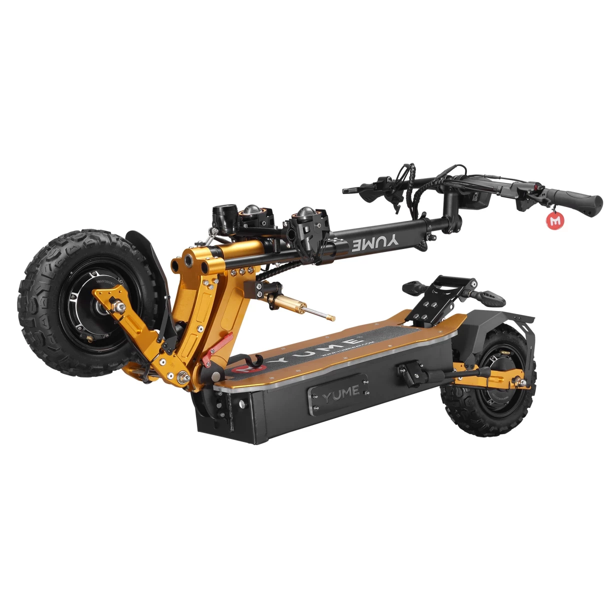 [EU DIRECT] YUME X11+ Electric Scooter 60V 30Ah Samsung21700 Battery 3000W*2 Dual Motors Recommended Top Speed 25KM/H 11inch Tires 96KM Max Mileage 150KG Max Load Folding E-Scooter