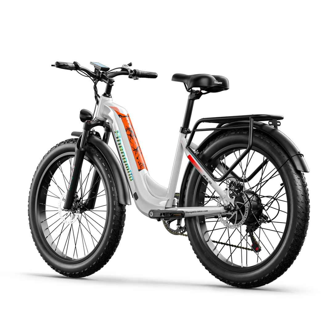 [EU Direct] SHENGMILO MX06 Electric Bike 48V 17.5AH SamsungCell Battery 500W Motors Recommended Top Speed 25KM/H 26inches Tires 60-90KM Max Mileage 150KG Max Load Electric Bicycle