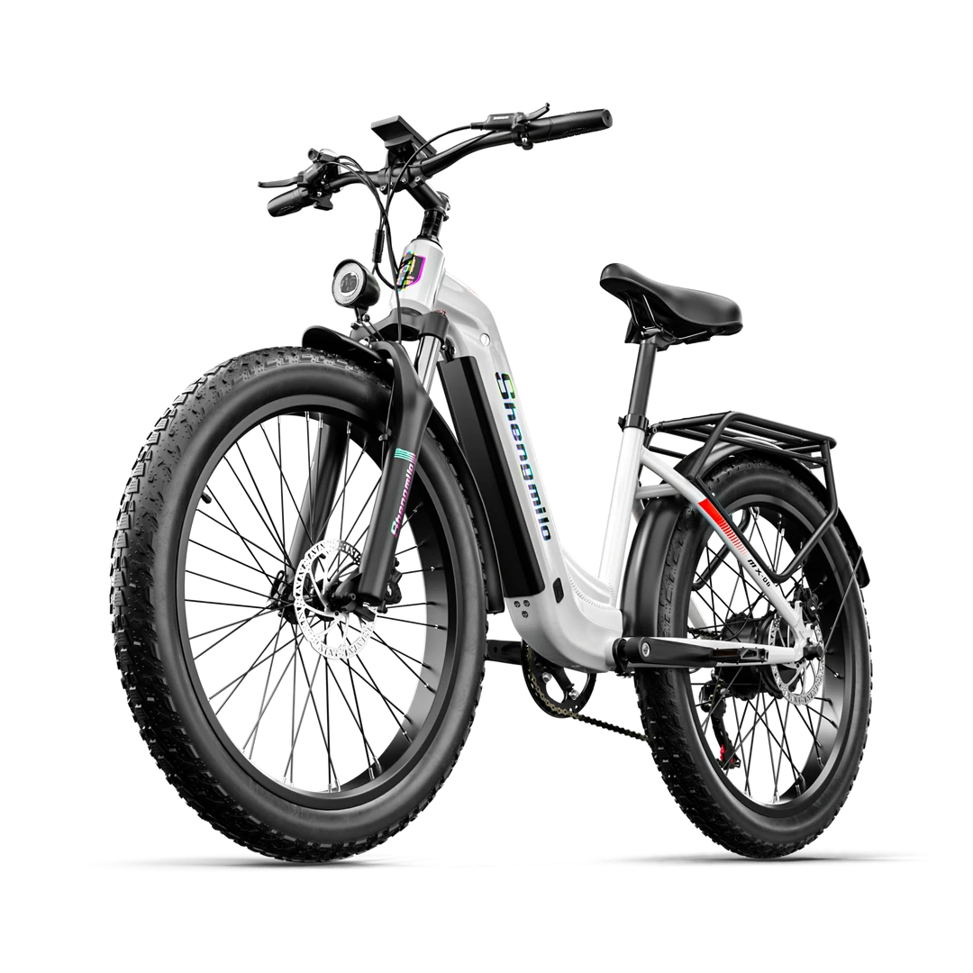 [EU Direct] SHENGMILO MX06 Electric Bike 48V 17.5AH SamsungCell Battery 500W Motors Recommended Top Speed 25KM/H 26inches Tires 60-90KM Max Mileage 150KG Max Load Electric Bicycle