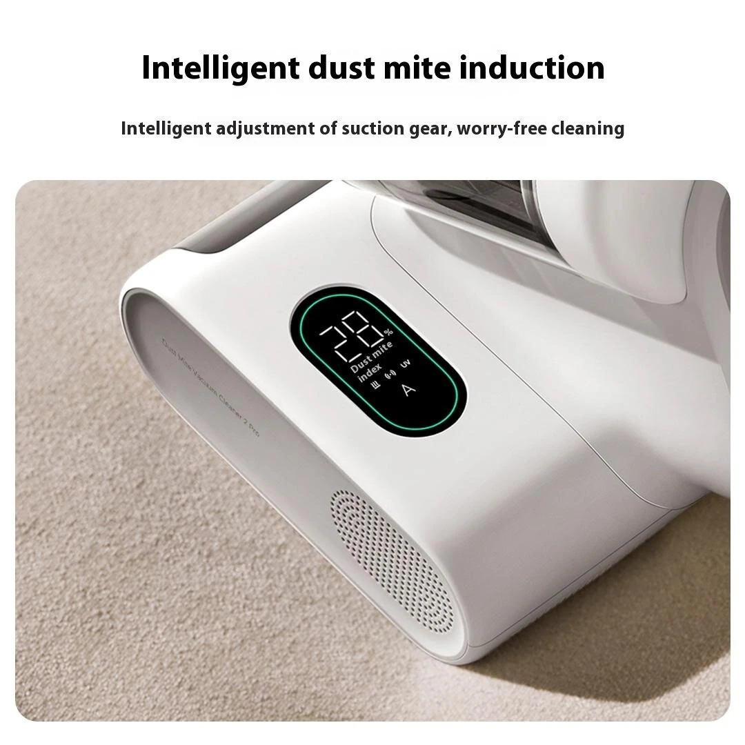 XIAOMI MIJIA Mite Remover Device 2 Pro Household 500W 16kPa Strong Suction Power Cleaner with UV Light and Ultrasound 6 layer system filter