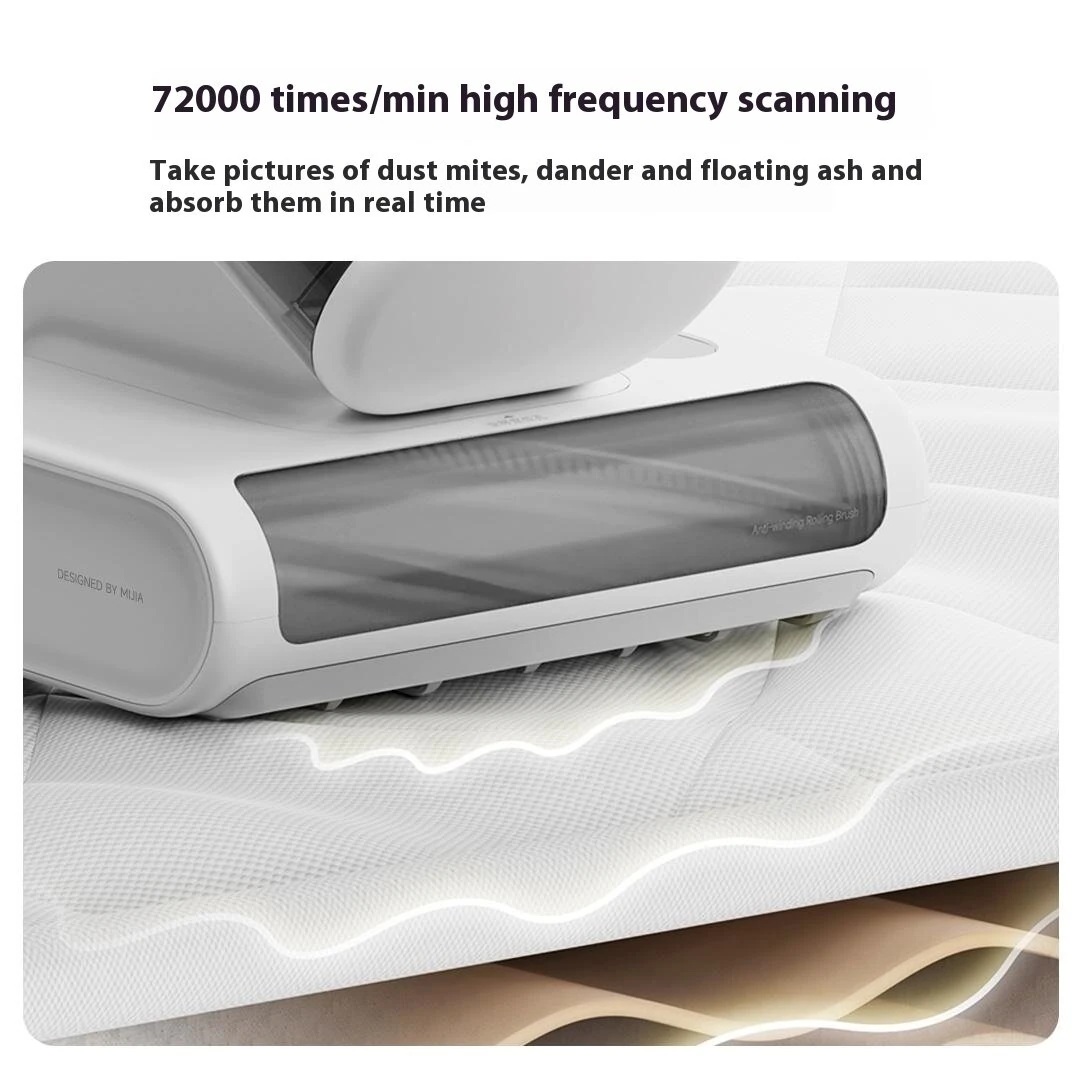 XIAOMI MIJIA Mite Remover Device 2 Pro Household 500W 16kPa Strong Suction Power Cleaner with UV Light and Ultrasound 6 layer system filter