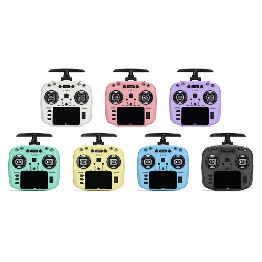 Jumper T15 2.4GHz ELRS 1W VS-M Hall Sensor Full Size Gimbal 3.5" Colour-Touch Screen EdgeTX Radio Controller for FPV RC Racer Drone