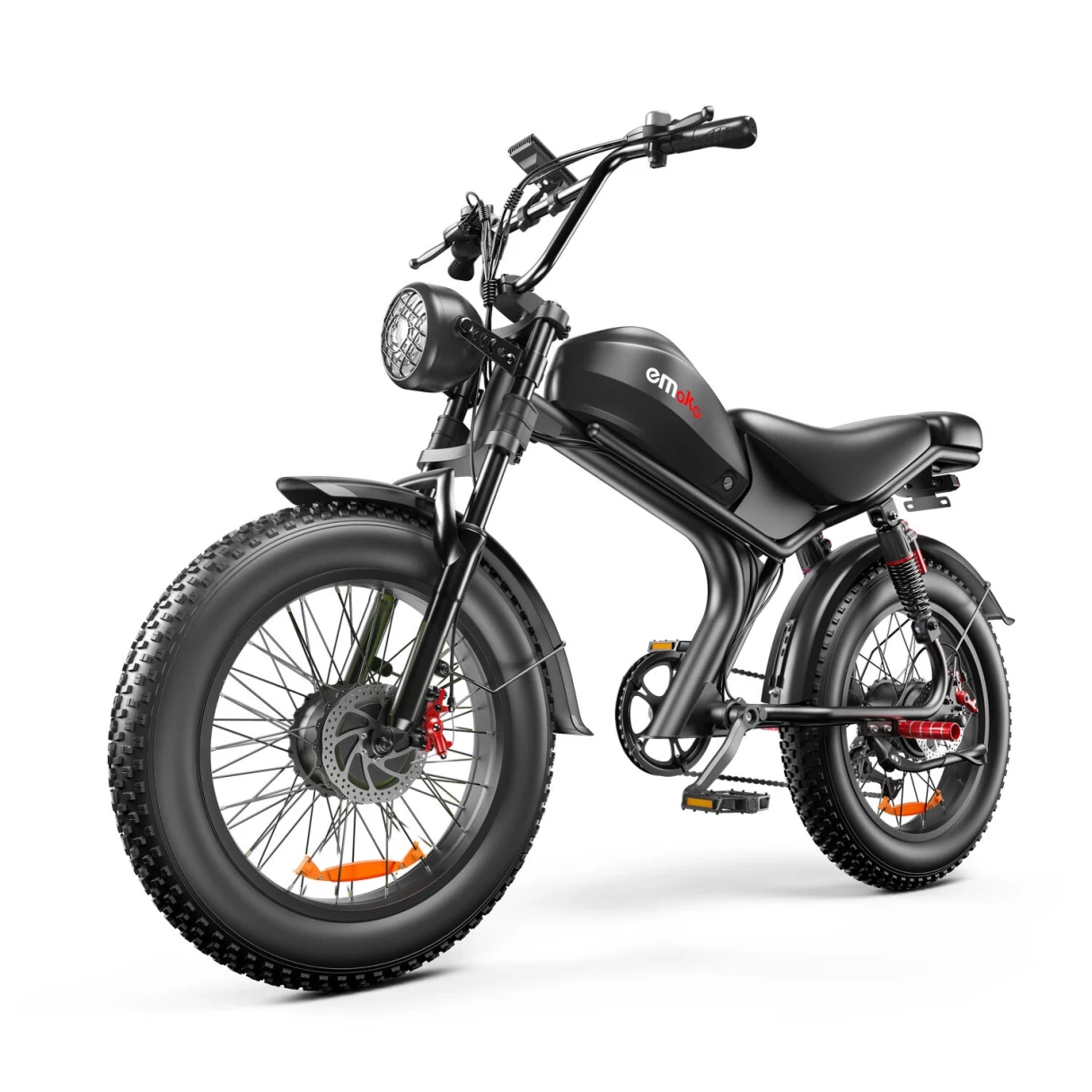[EU Direct] EMOKO C93 Electric Bike 48V 23AH Battery 1000W*2 Dual Motors Recommended Top Speed 25KM/H 20inches Tires 80-150KM Max Mileage Range 180KG Max Load Electric Bicycle