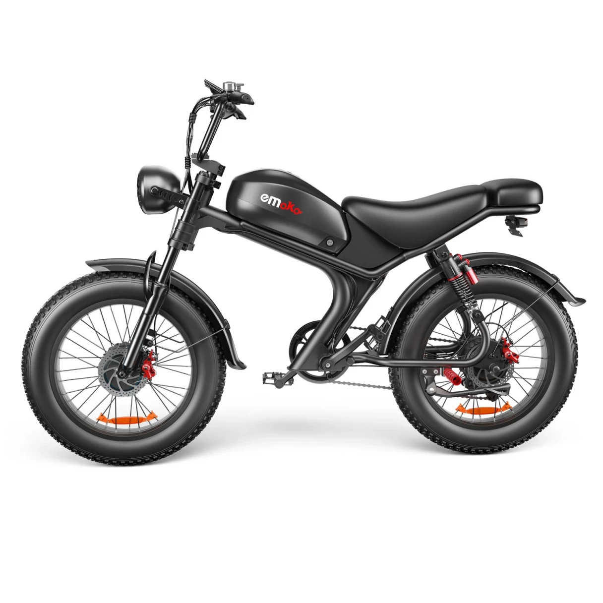 [EU Direct] EMOKO C93 Electric Bike 48V 23AH Battery 1000W*2 Dual Motors Recommended Top Speed 25KM/H 20inches Tires 80-150KM Max Mileage Range 180KG Max Load Electric Bicycle