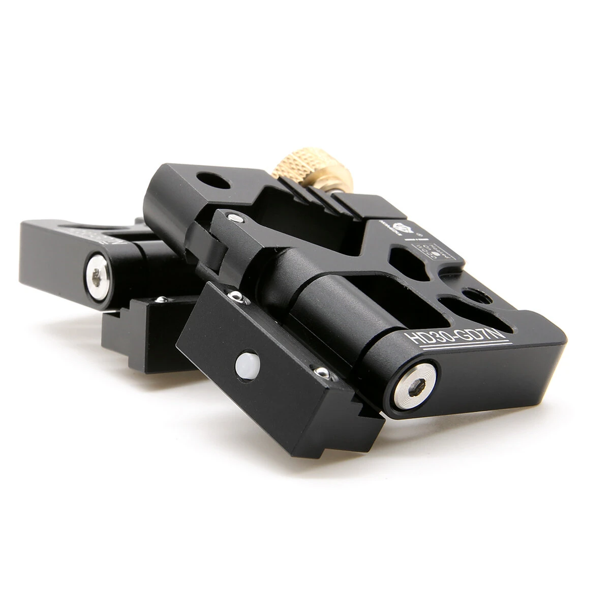 HONGDUI Hooked On Wood 2pcs Folding Guide Rail Clamp HD30-GD7N Bench Dog Flip Clamps Folding Rail Clip For MFT System