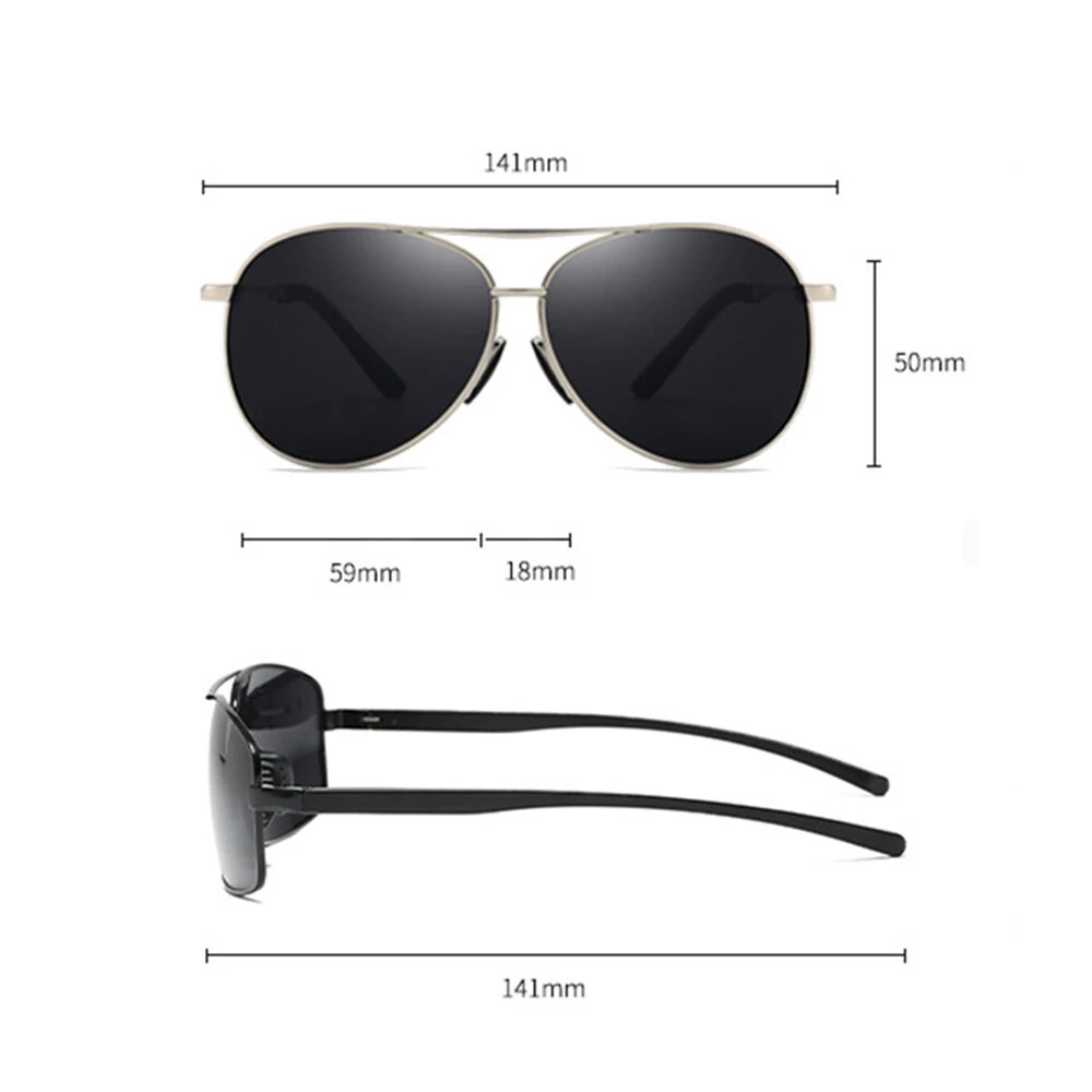 Vintage Classic Fashion Pilot Sunglasses Men UV400 Protection Eyeglasses for Outdoor Beach Sports Driving Cycling