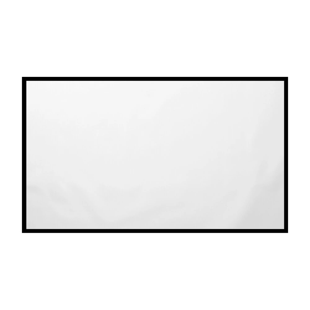 BlitzWolf® BW-VS4 100/120 inch Projection Screen White Plastic with 4K Resolution 160°Viewing Angle Backlight 1.2X improvement Draagbare Home Office Projector Screen