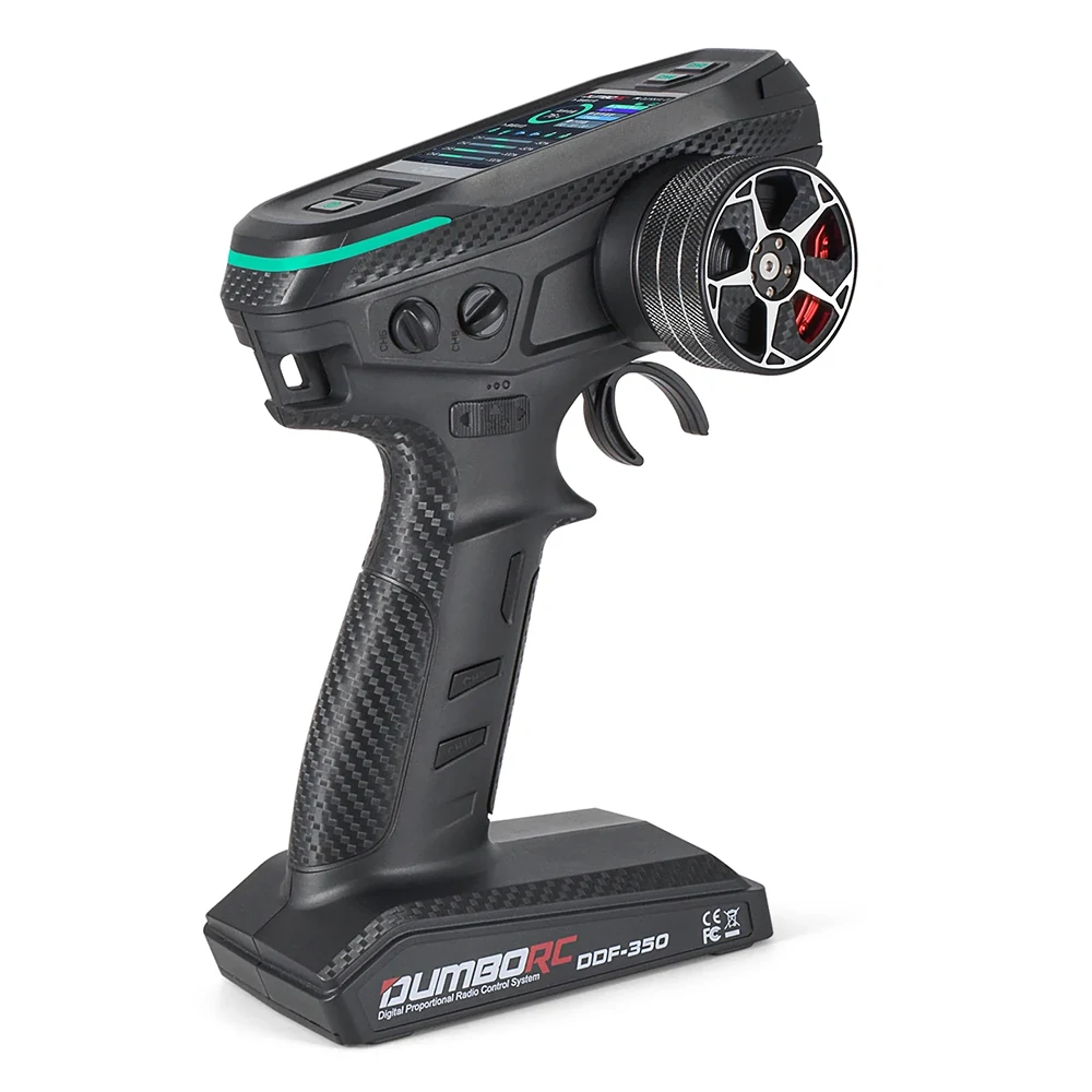 DumboRC DDF-350 2.4GHz 10CH HD LCD Screen Digital Radio Transmitter with P10F/P10FG/P4FM/P4FMG/P6DC/P6DCG Receiver For RC Airplane Car Boat Tank