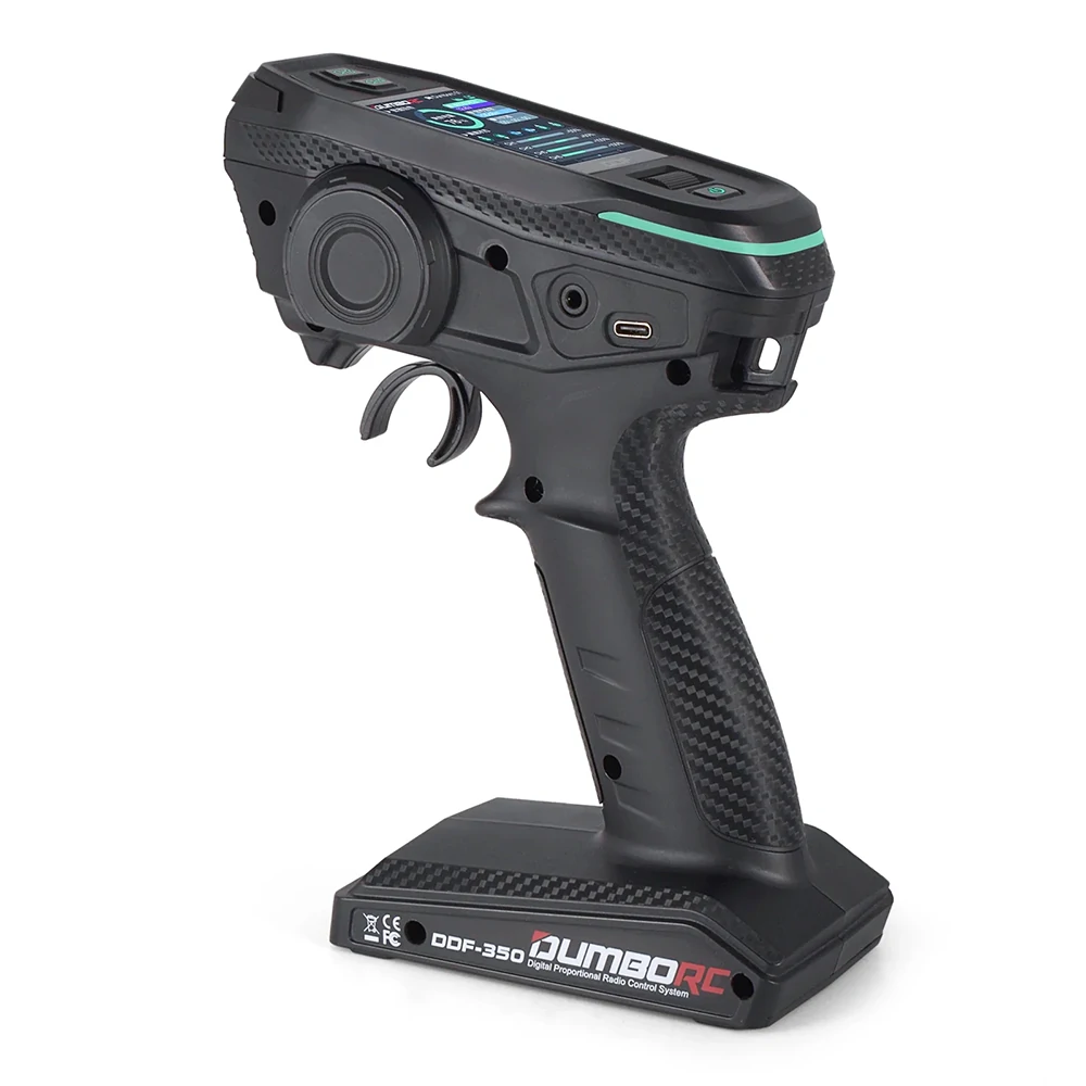 DumboRC DDF-350 2.4GHz 10CH HD LCD Screen Digital Radio Transmitter with P10F/P10FG/P4FM/P4FMG/P6DC/P6DCG Receiver For RC Airplane Car Boat Tank