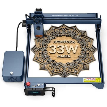 [EU Direct]ATOMSTACK Maker A30 PRO 160W Laser Engraver Real 33W Laser Power 6-core Laser Engraving and Cutting Machine