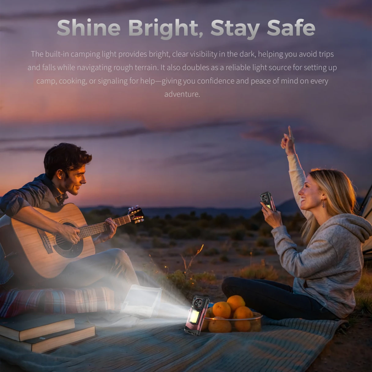 [EU Direct] Oukitel WP56 5G 128dB Loudspeaker Camping Light 36GB 512GB 108MP Camera 6.8 inch 120Hz 16000mAh 45W Fast Charge Android 15 Dimensity 7050 NFC IP68 IP69K Waterproof Rugged Smartphone