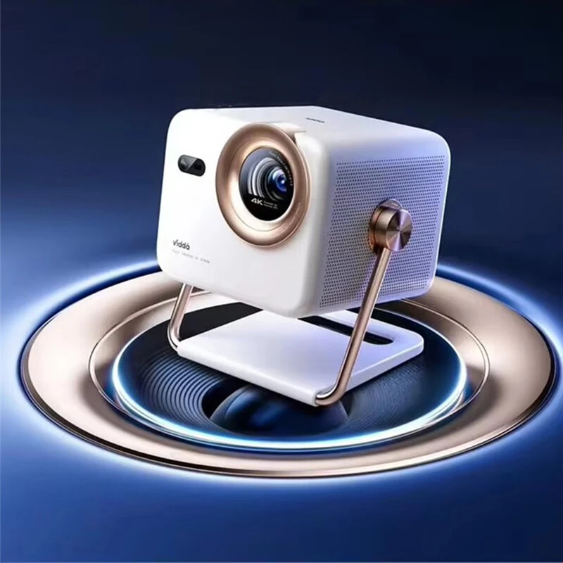 [EU Direct] Vidda M2 Pro 3D 4K Tri-color Laser Projector 1200 Lumens HDR10+ MEMC 1.3X Optical Zoom 4GB RAM 32GB ROM Android Smart Home Theater