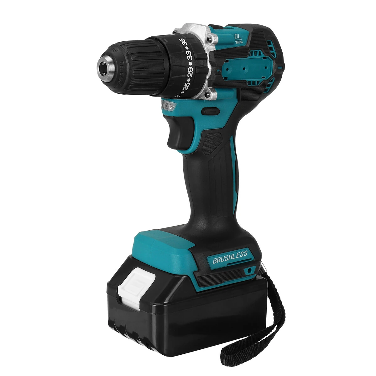 Drillpro Multi-Tool Combo Kit with 800N.m Electric Wrench 125mm Angle Grinder High Speed Electric Drill and Four-function Rotary Hammer