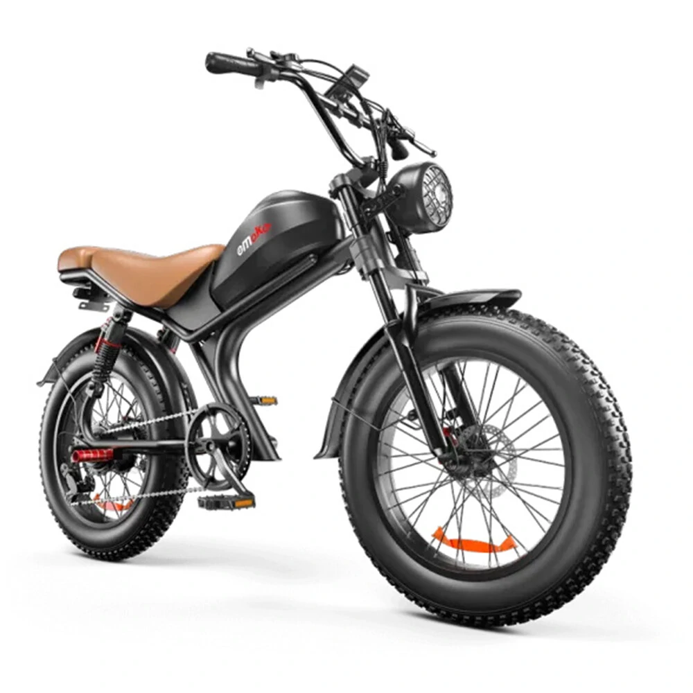 [EU DIRECT] Emoko C93 Electric Bike 48V 20AH Battery 1000W Motor Recommended Top Speed 25KM/H 20inch Tires 80-125KM Max Mileage 180KG Max Load Electric Bicycle