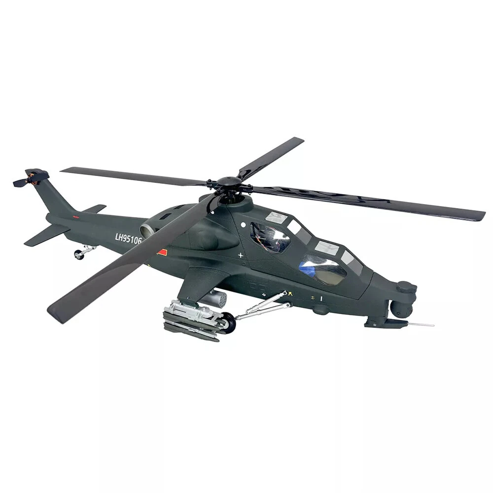 ROBAN Z-10 470 Class 2.4G 8CH GPS Stabilized Scale Flybarless RC Helicopter RTF With X2 Flight Controller