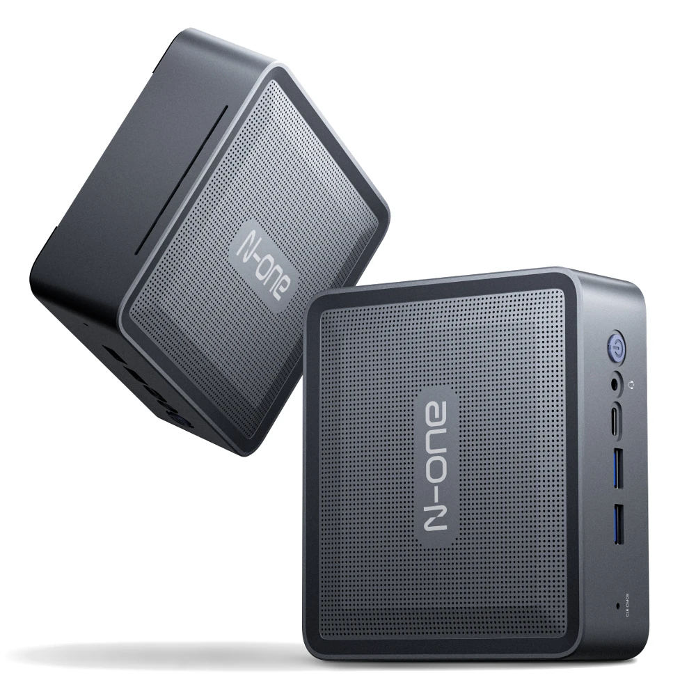 N-ONE NPC Air Mini PC AMD Ryzen 7 5800U Octa Cores 16GB DDR4 512GB NVME SSD Windows 11 Pro WIFI6 BT5.2 HD Mini Desktop Computer