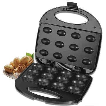 SOKANY 805 750W Mini Electric Walnut Cake Maker Automatic Nut Waffle Bread Machine Sandwich Iron Toaster Baking Breakfast Pan Oven