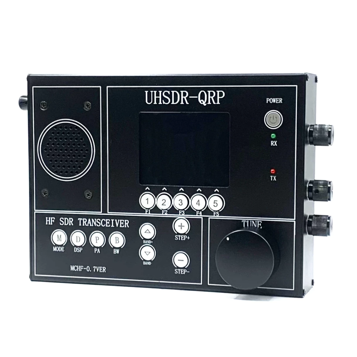 MCHF Shortwave Radio/MCHF V0.7 UHSDR-QRP 1.8-30Mhz HF SDR Transceiver CW SSB AM FM Radio