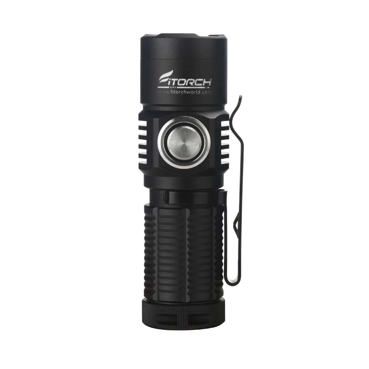 Fitorch ER16GT 1350LM Compact EDC LED Flashlight with 18350 Battery USB Rechargeable Powerful Mini Torch Portable Outdoor Clip Light