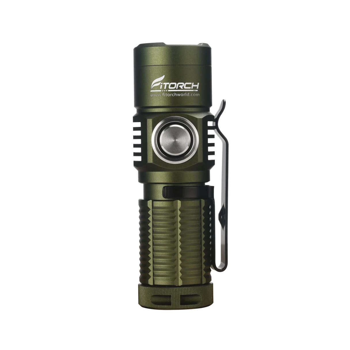 Fitorch ER16GT 1350LM Compact EDC LED Flashlight with 18350 Battery USB Rechargeable Powerful Mini Torch Portable Outdoor Clip Light
