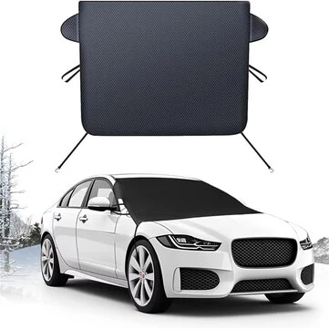 1PC Universal Car Windshield Sun Shade Snow Protector Cover Fit Anti-Frost Sunshade Snowproof For Most Cars SUVs Trucks