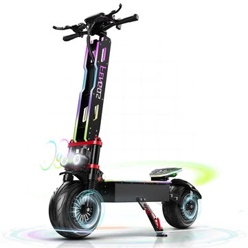 [EU DIRECT] FENGQS GT9 Electric Scooter with Seat 60V 38Ah Battery 1600W*2 Dual Motors Recommended Top Speed 25KM/H 12inch Tires 110KM Max Mileage Range 150KG Max Load Folding E-Scooter
