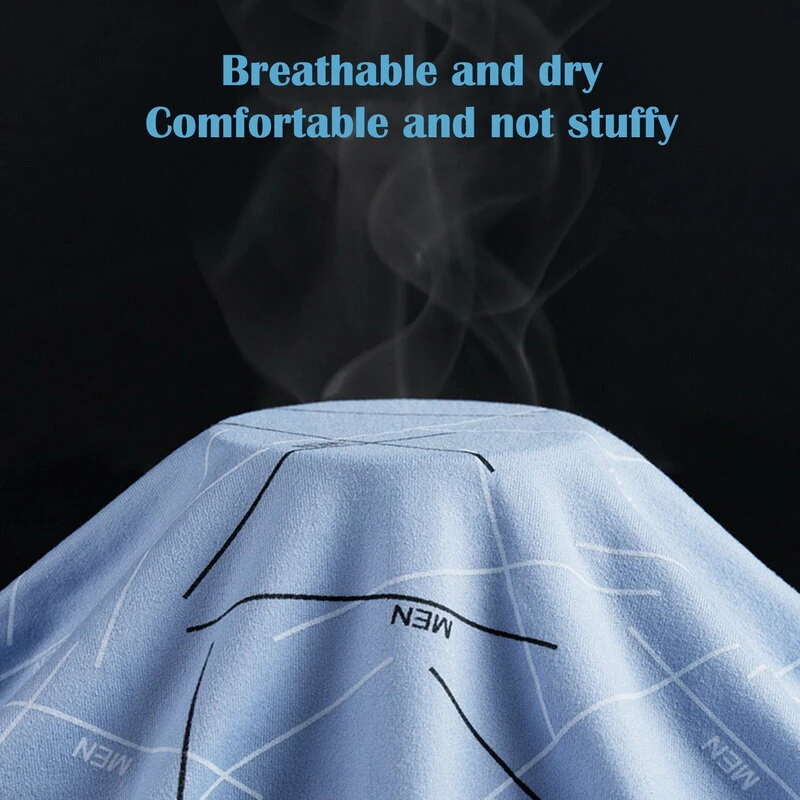 5pcs Men Boxer Briefs Thin Breathable Comfy Quick Drying Stretchy Boxer Underwear Shorts Male Sports Underpants Panties Boxershorts