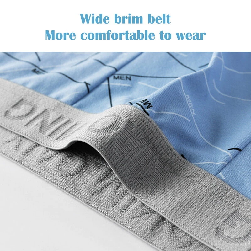 5pcs Men Boxer Briefs Thin Breathable Comfy Quick Drying Stretchy Boxer Underwear Shorts Male Sports Underpants Panties Boxershorts