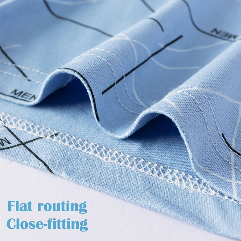 5pcs Men Boxer Briefs Thin Breathable Comfy Quick Drying Stretchy Boxer Underwear Shorts Male Sports Underpants Panties Boxershorts