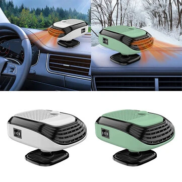 12V Car Heater Fan Car Electric Heater Fan Winter Defog With Fast Heating Heater Portable Car Heater Car Windshield Defrost Fast Heating