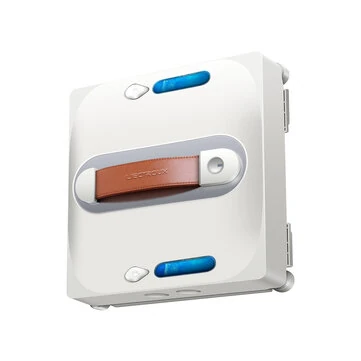 [EU Direct] Liectroux S11 Window Cleaning Robot , 4-Way Water Spray, Voice Prompts, Intelligent Navigation, Multiple Safety System, Frameless Works, Remote and App Control,Home Glass Floor Wa