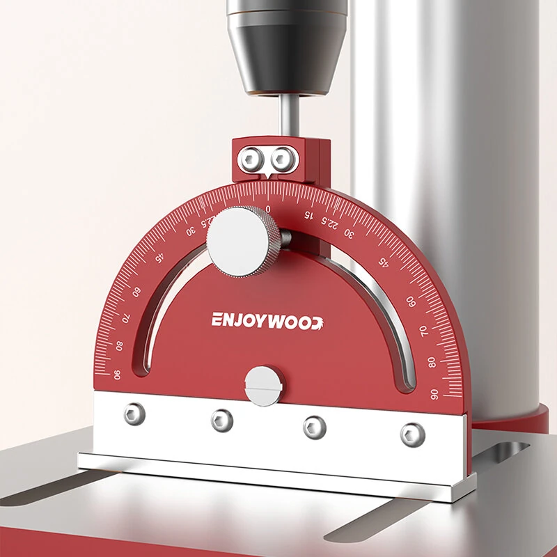 ENJOYWOOD Adjustable Multi-angle Precision Drill Press Protractor Square Guide for Drill Press Table