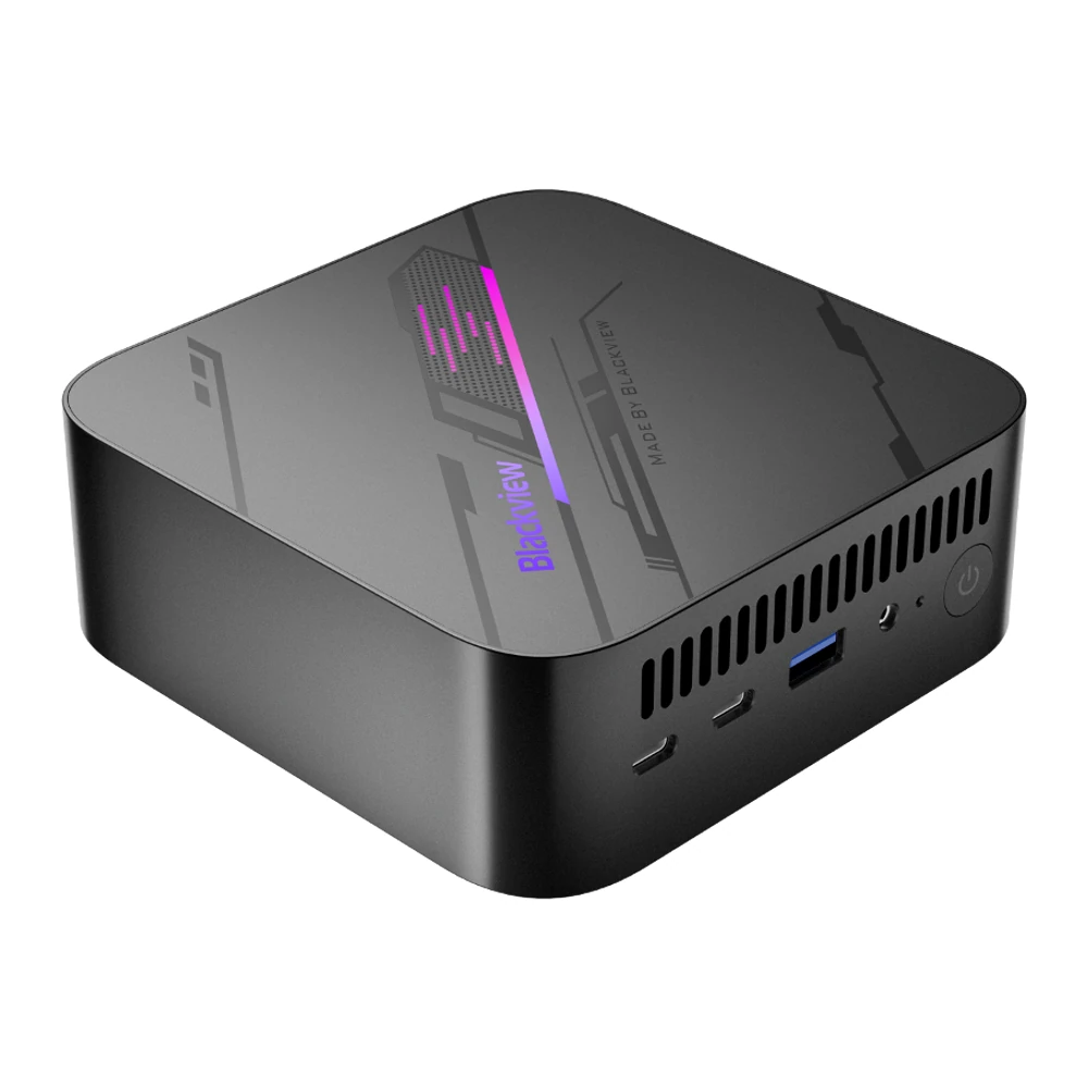 Blackview MP100 AMD Ryzen 7 5700U 8 Cores Mini PC 16GB /32GB DDR4 512GB/1TB SSD Windows 11 Home WIFI 6 BT5.2 HD 4K Triple Screen Display Mini Computer