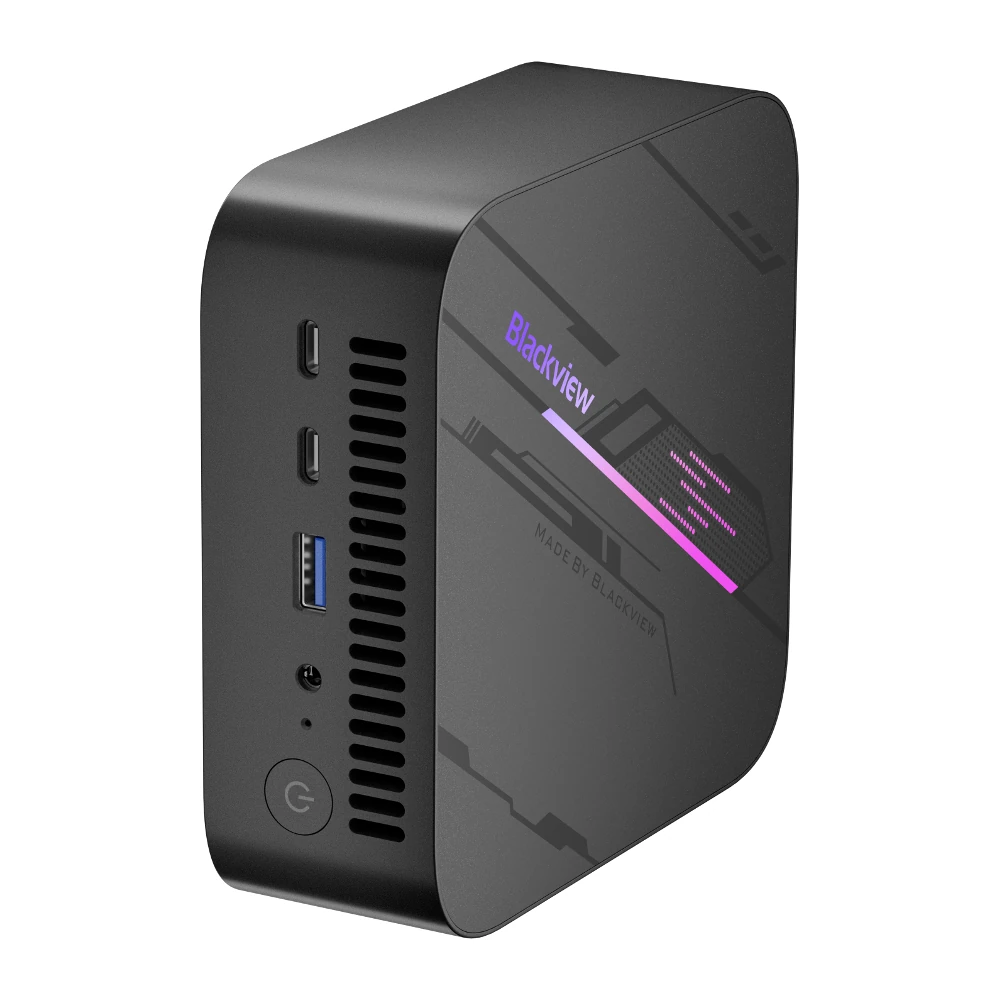 Blackview MP100 AMD Ryzen 7 5700U 8 Cores Mini PC 16GB /32GB DDR4 512GB/1TB SSD Windows 11 Home WIFI 6 BT5.2 HD 4K Triple Screen Display Mini Computer