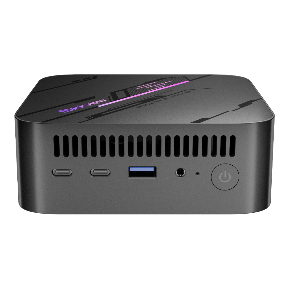Blackview MP100 AMD Ryzen 7 5700U 8 Cores Mini PC 16GB /32GB DDR4 512GB/1TB SSD Windows 11 Home WIFI 6 BT5.2 HD 4K Triple Screen Display Mini Computer