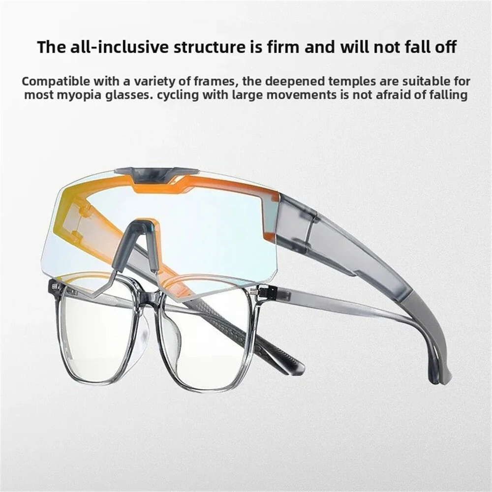 XANES Polarized Photochromic Cycling Sunglasses Men Women UV400 Outdoor Sports Bicycle Glasses MTB Goggles