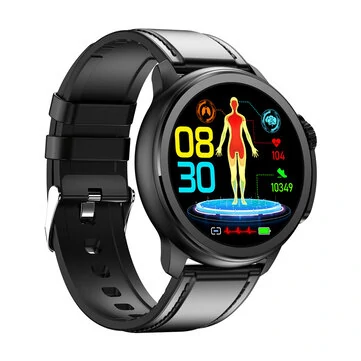 ET481 1.43 inch AMOLED HD Screen ECG Blood Composition Non-invasive Blood Glucose Measurement HRV Function AI Medical Diagnosis Metto SOS Emergency Call Heart Rate Blood Pressure SpO2 Monitor