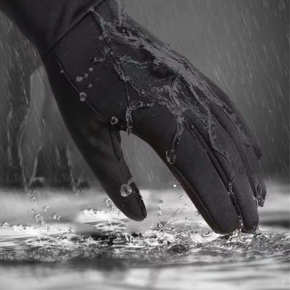 XANES Winter Cycling Gloves for Men Women Touchscreen Thermal Windproof Fleece Motorcycle Gloves Warm Thick Driving Skiing Gloves