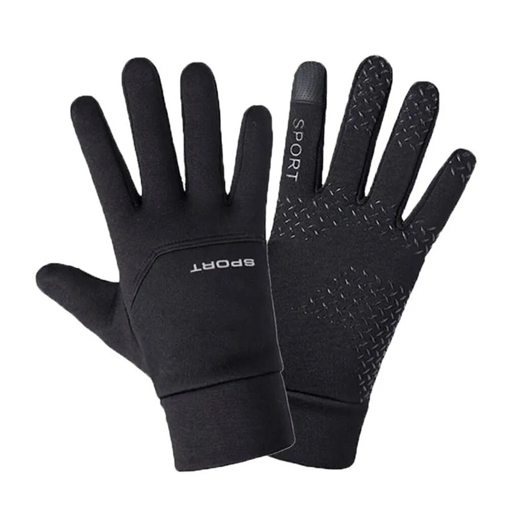 XANES Winter Cycling Gloves for Men Women Touchscreen Thermal Windproof Fleece Motorcycle Gloves Warm Thick Driving Skiing Gloves