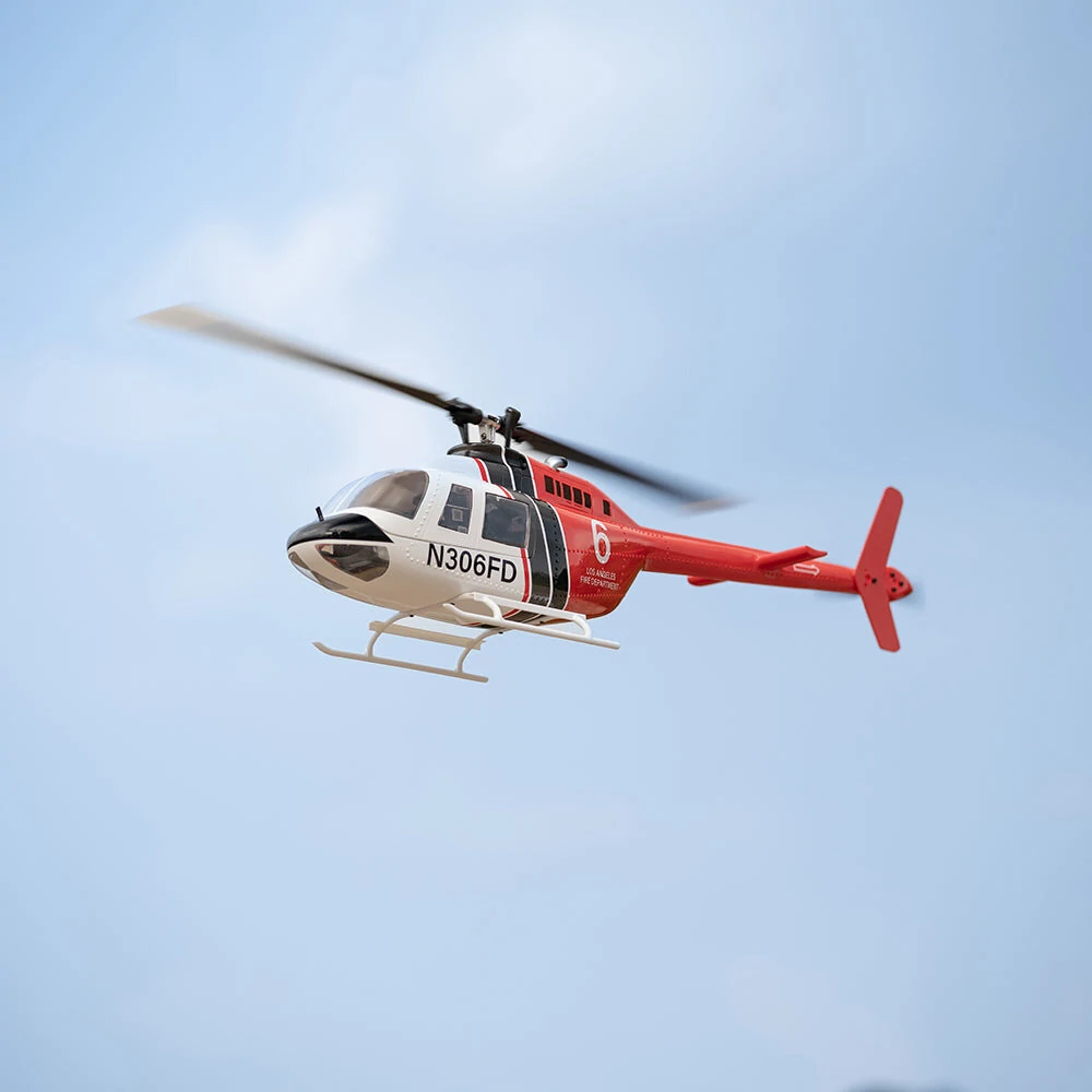 FLY WING Bell 206 V3  470 CLASS RC Helicopter With H1 / ACE Flight Control System GPS PNP / RTF