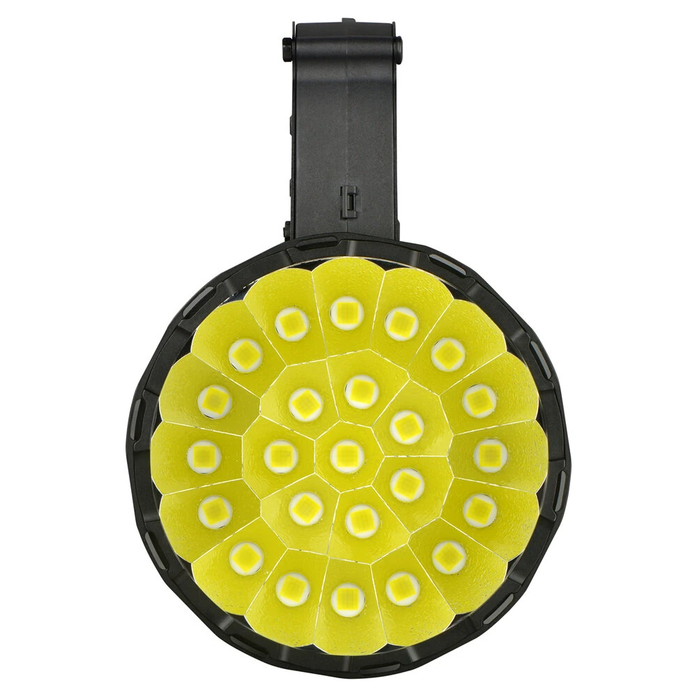 Haikelite AK24 230,000LM 1750M Powerful LED Flashlight Long Range Thrower Strong Light Type-C USB Rechargeable LED Torch With 21700 High Power Battery