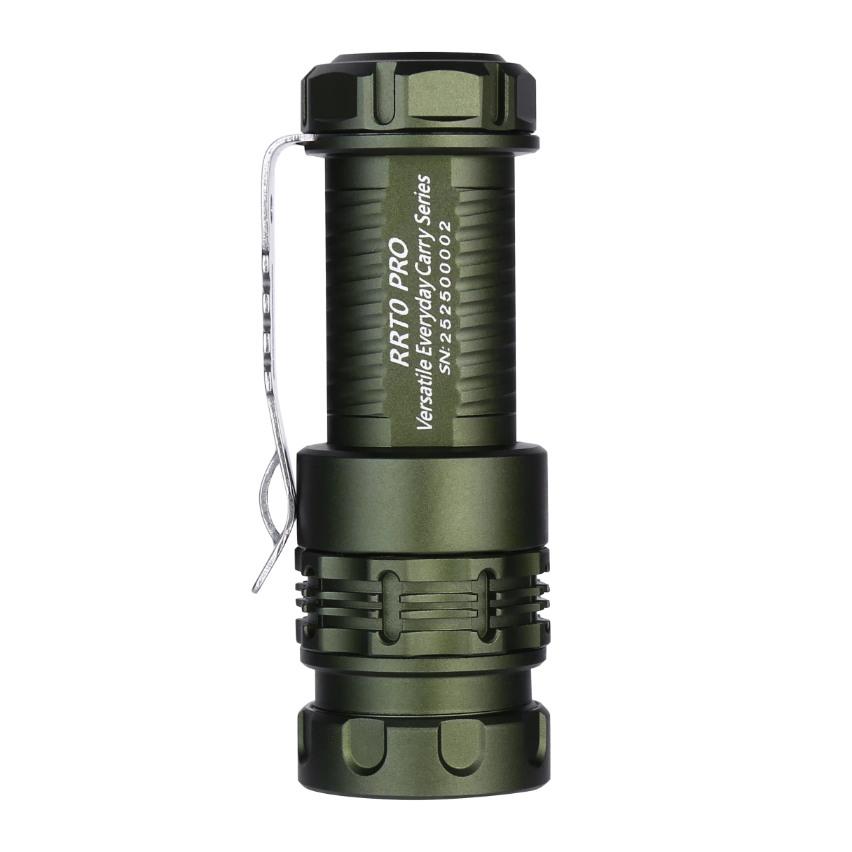 JETBEAM RRT0 PRO LED Rechargeable Small EDC Flashlight Equipped with 3 high-Brightness LEDs+with RGB Light,1680 lumens Maximum Range 200 Meters,IP66 Waterproof,for Outdoors,Work,Emergency