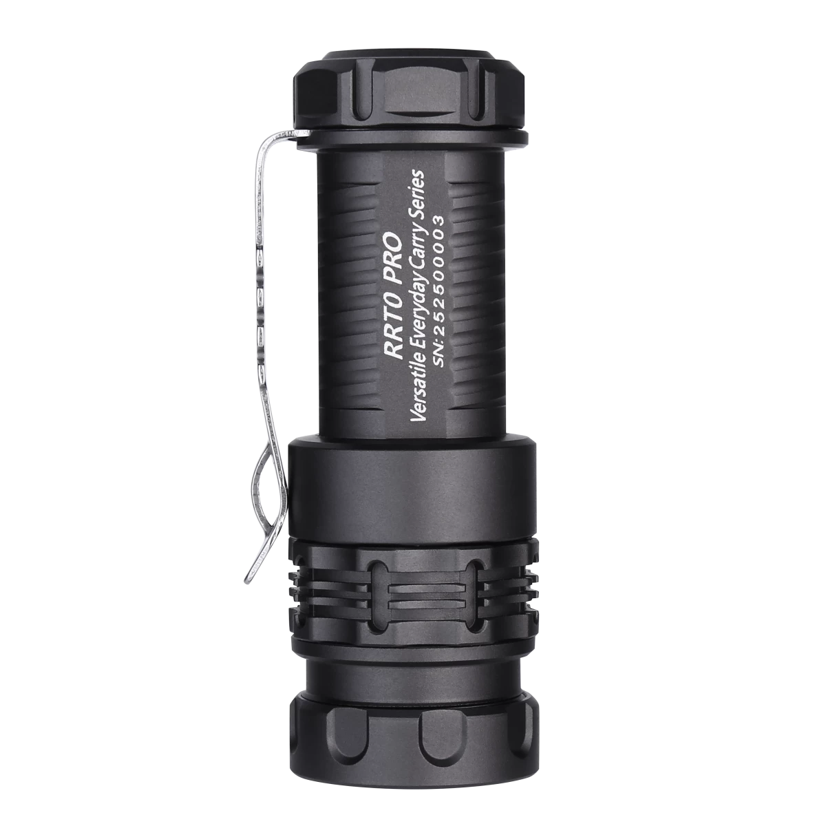 JETBEAM RRT0 PRO LED Rechargeable Small EDC Flashlight Equipped with 3 high-Brightness LEDs+with RGB Light,1680 lumens Maximum Range 200 Meters,IP66 Waterproof,for Outdoors,Work,Emergency