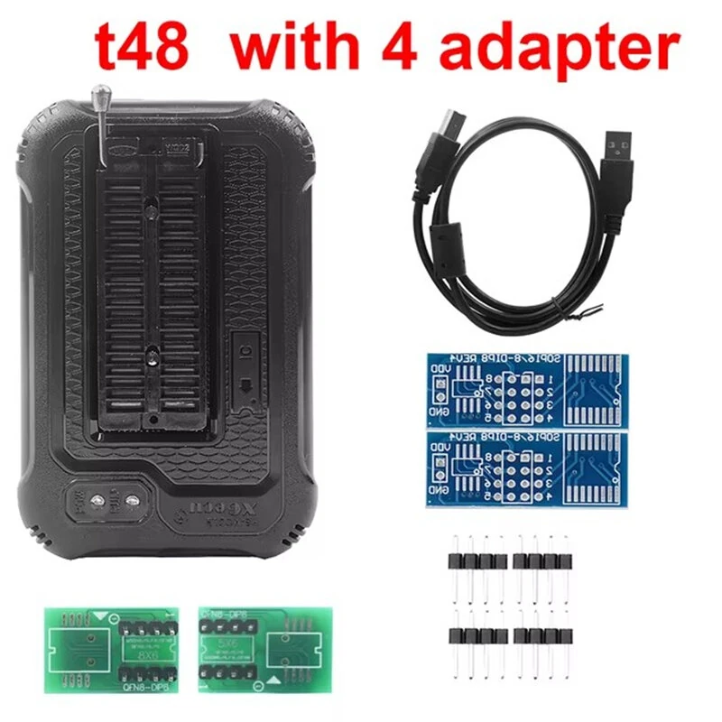 TL866 T48 Universal Programmer USB Multi-Interface Support 31000 Plus Chips NAND EMMC AVR PIC Adapter