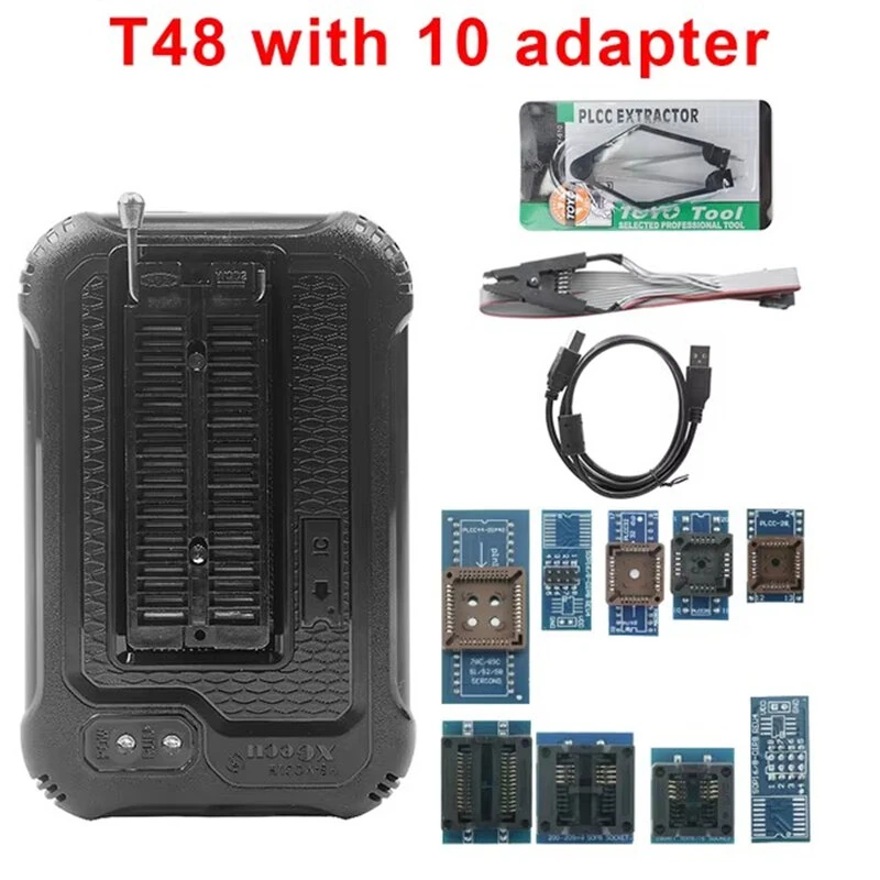 TL866 T48 Universal Programmer USB Multi-Interface Support 31000 Plus Chips NAND EMMC AVR PIC Adapter