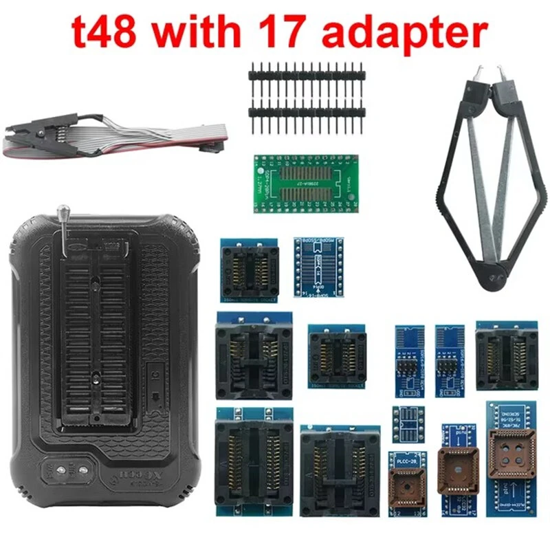 TL866 T48 Universal Programmer USB Multi-Interface Support 31000 Plus Chips NAND EMMC AVR PIC Adapter